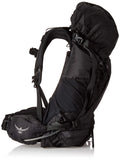 Osprey Packs Kestrel 48 Backpack, Black, Medium/Large - backpacks4less.com
