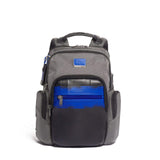 TUMI - Alpha Bravo Nathan Laptop Backpack - 15 Inch Computer Bag for Men and Women - Brushed Blue - backpacks4less.com