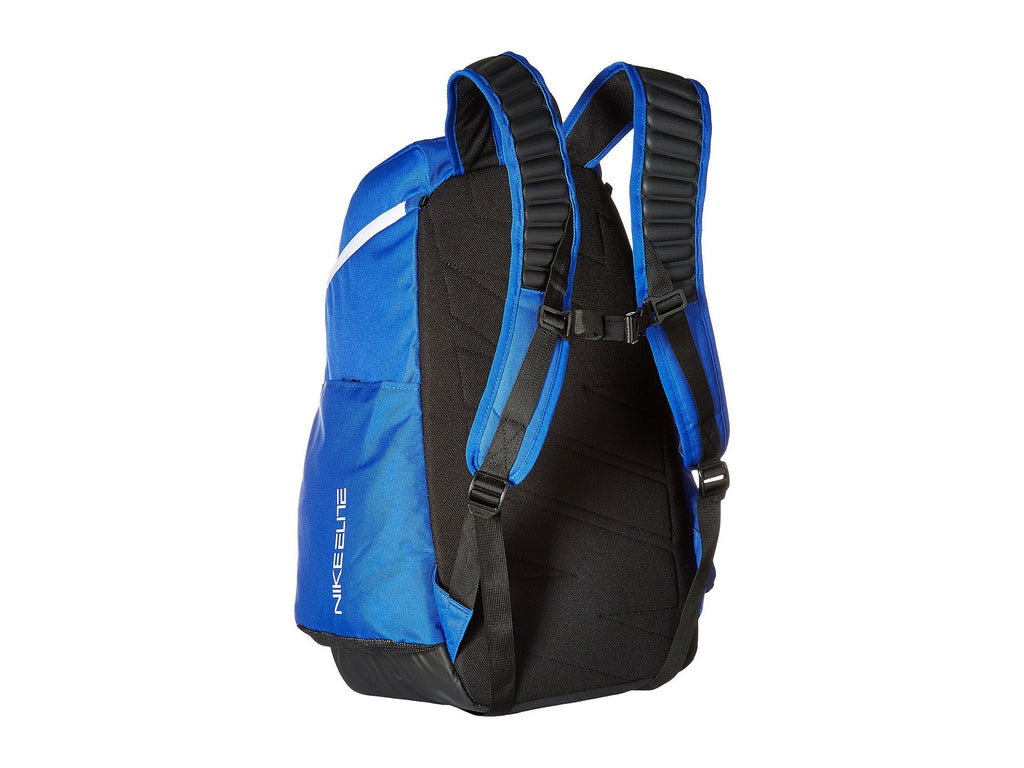 nike basketball backpack elite max air Nike Unisex Hoops Elite Max Air 2.0 Basketball Backpack (Game Royal/Black/White, One Size)