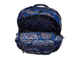Vera Bradley Iconic Campus Backpack Fireworks Paisley One Size - backpacks4less.com