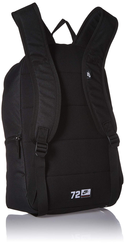 NIKE Heritage Backpack 2.0, Black/Black/Electric Green, Misc - backpacks4less.com