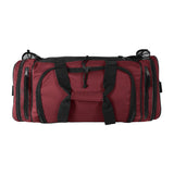 Dalix 20 Inch Sports Duffle Bag with Mesh and Valuables Pockets, Maroon - backpacks4less.com