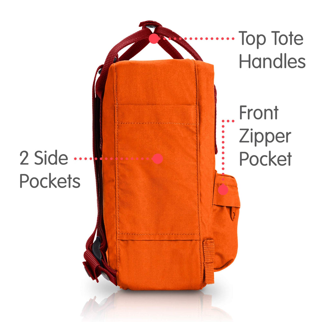 kanken mini backpack deep red Fjallraven