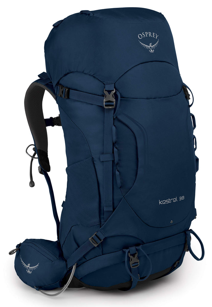Osprey Packs Kestrel 38 Backpack, Loch Blue, Small/Medium - backpacks4less.com