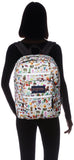 JanSport Unisex Big Student Multi Stickers Backpack - backpacks4less.com