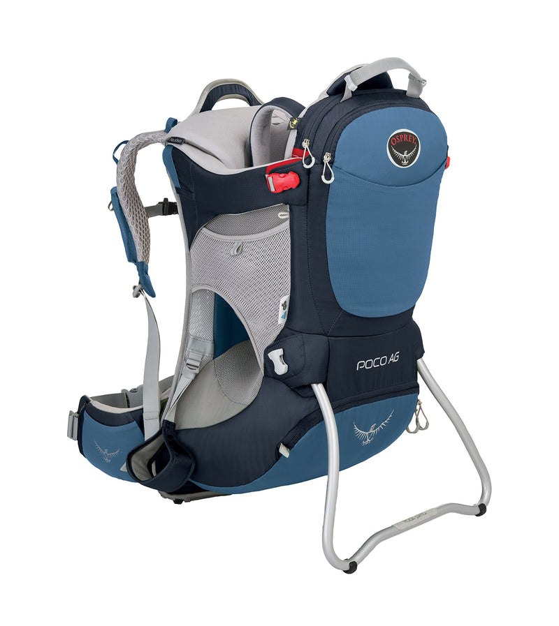 Osprey Packs Poco AG Child Carrier, Seaside Blue - backpacks4less.com