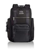 TUMI - Alpha Bravo Sheppard Deluxe Brief Pack Laptop Backpack - 15 Inch Computer Bag for Men and Women - Black - backpacks4less.com