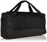 Nike Brasilia Training Medium Duffle Bag, Durable Nike Duffle Bag for Women & Men with Adjustable Strap, Black/Black/Habanero Red - backpacks4less.com