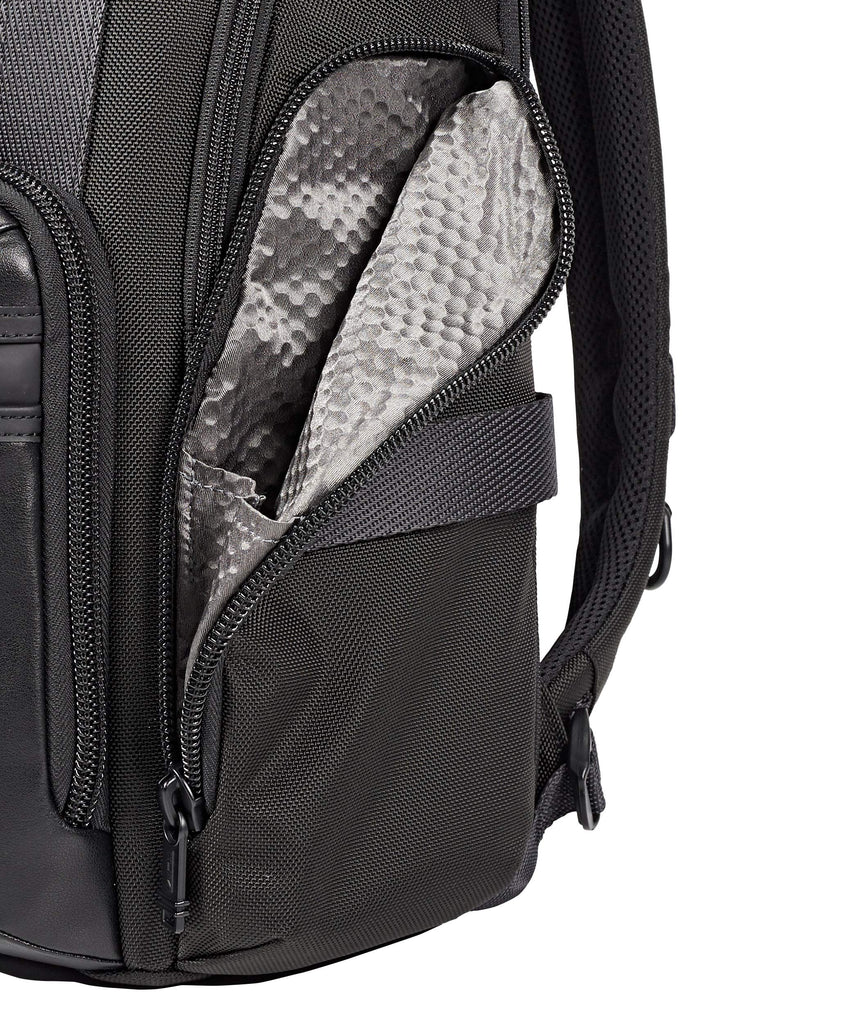 tumi alpha bravo sheppard deluxe backpack black TUMI - Alpha Bravo Sheppard Deluxe Brief Pack Laptop Backpack - 15 Inch Computer Bag for Men and Women