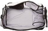 NIKE Brasilia Medium Duffle - All Over Print, White/Black/Black, Misc - backpacks4less.com