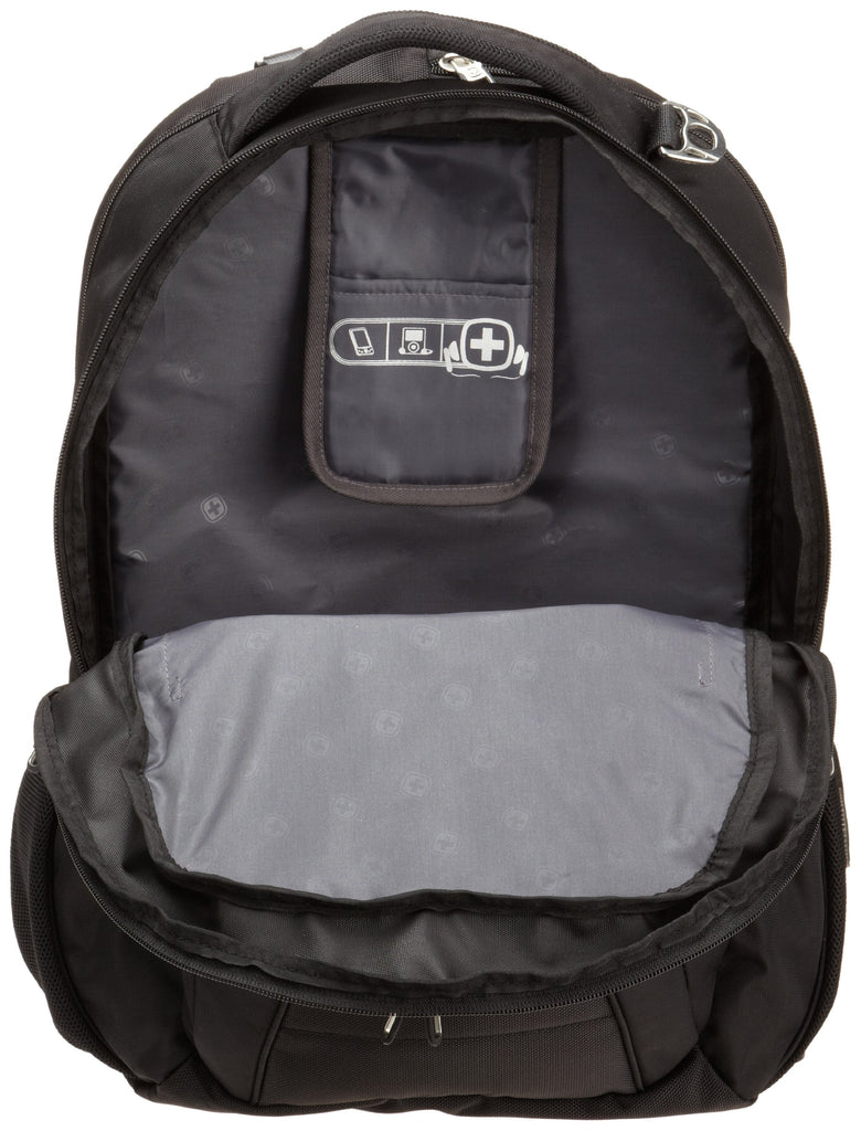 Swiss Gear SA1908 Black TSA Friendly ScanSmart Laptop Backpack - Fits Most 17 Inch Laptops and Tablets - backpacks4less.com Swiss Gear SA1908 Black TSA Friendly ScanSmart Laptop Backpack - Fits Most 17 Inch Laptops and Tablets - backpacks4less.com