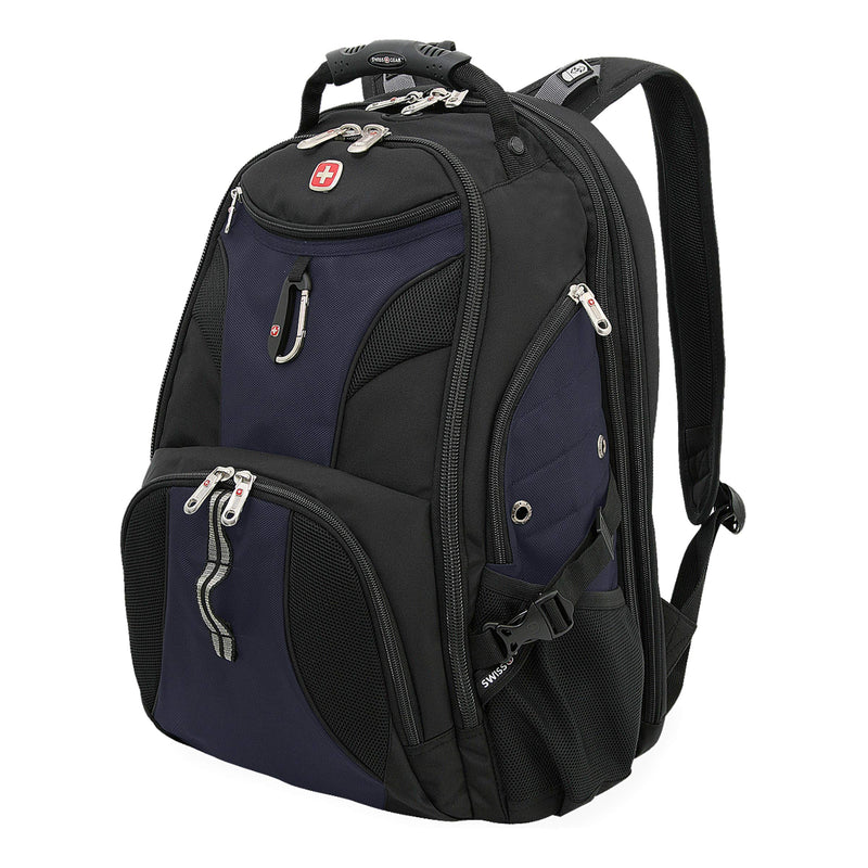 SwissGear Travel Gear 1900 Scansmart TSA Friendly Laptop Backpack Blue - backpacks4less.com