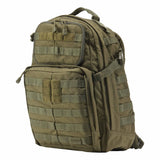 5.11 RUSH24 Tactical Backpack, Medium, Style 58601, TAC OD - backpacks4less.com
