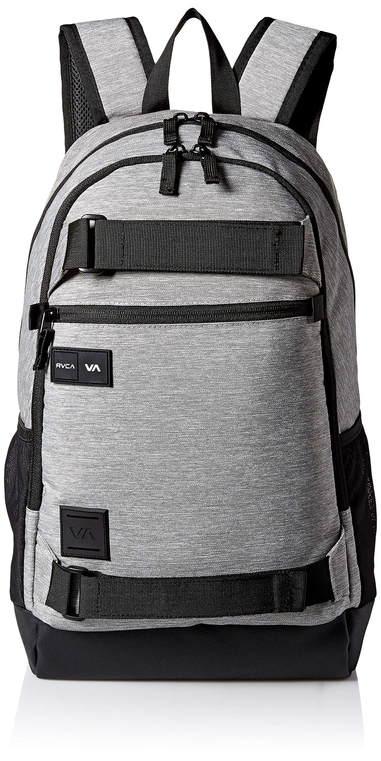 RVCA Men s Curb Skate Backpack heather grey ONE SIZE backpacks4less