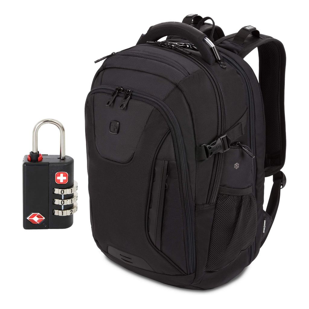 SwissGear 5358 USB ScanSmart Laptop Backpack. Abrasion-Resistant & Tra –