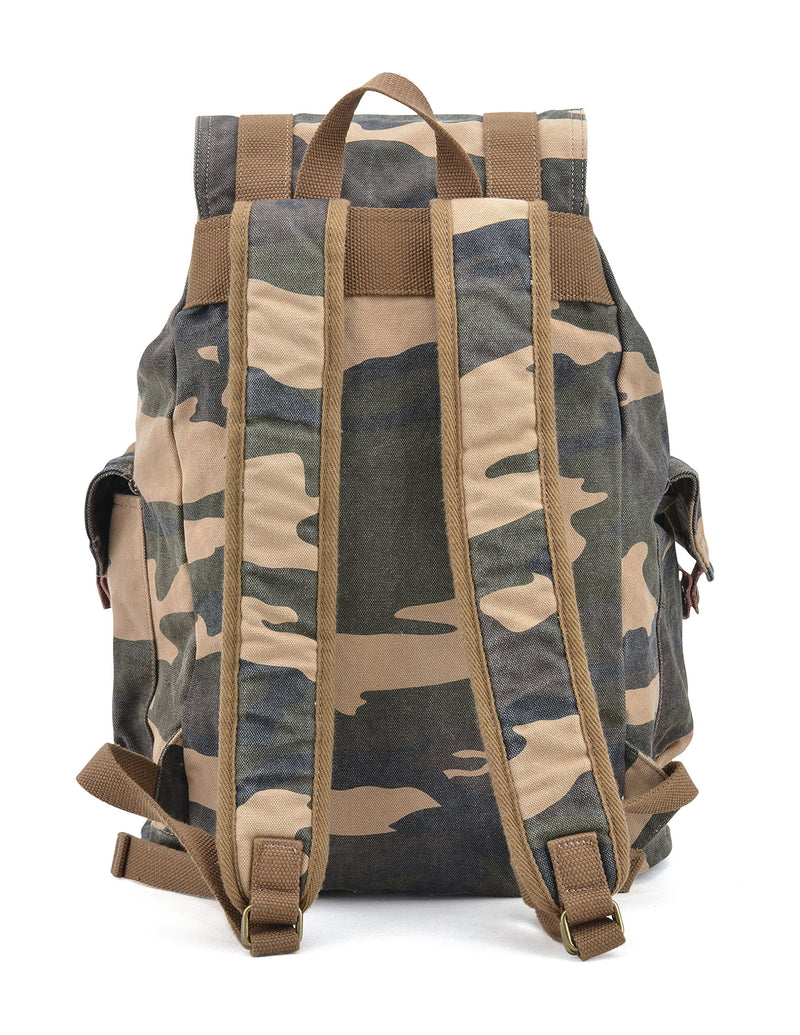 Gootium 21101CAM Specially High Density Thick Canvas Backpack Rucksack (camouflage) - backpacks4less.com