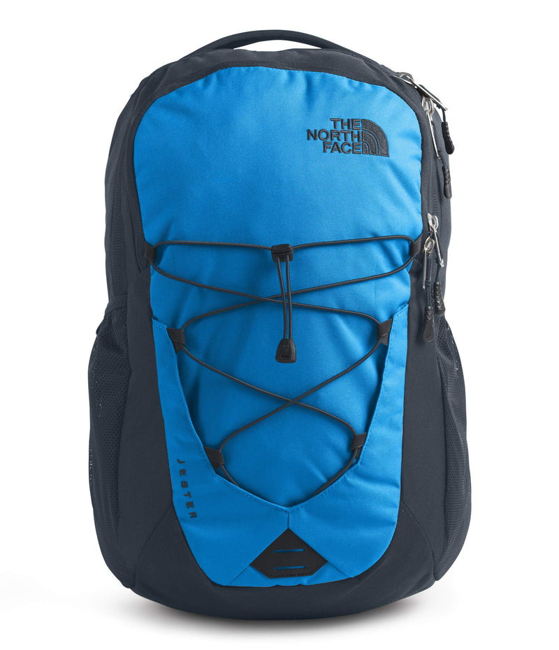 The North Face Jester Backpack, Clear Lake Blue/Urban Navy, One Size - backpacks4less.com
