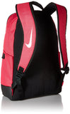 Nike Brasilia Training Backpack, Extra Large Backpack Built for Secure Storage with a Durable Design, Rush Pink/Black/White - backpacks4less.com