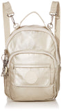 Kipling womens Alber 3-In-1 Convertible Mini Backpack, cloud Metal, One Size - backpacks4less.com