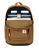 Carhartt Legacy Classic Work Backpack with Padded Laptop Sleeve, Carhartt Brown - backpacks4less.com