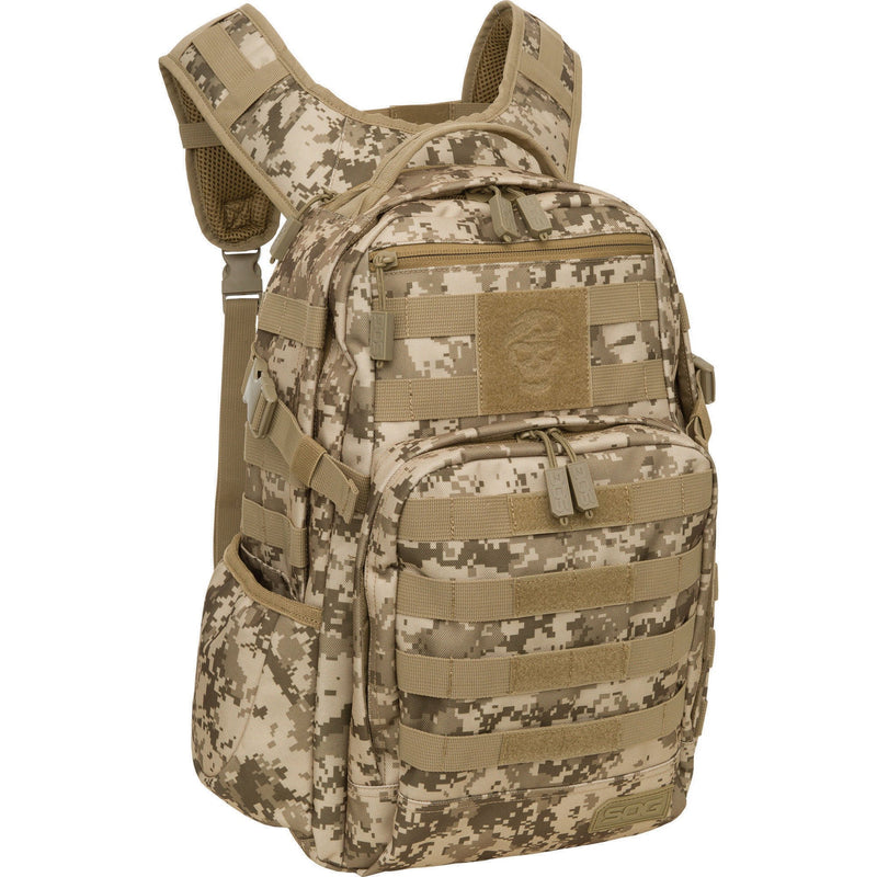 SOG Ninja Tactical Day Pack, 24.2-Liter, Camo - backpacks4less.com