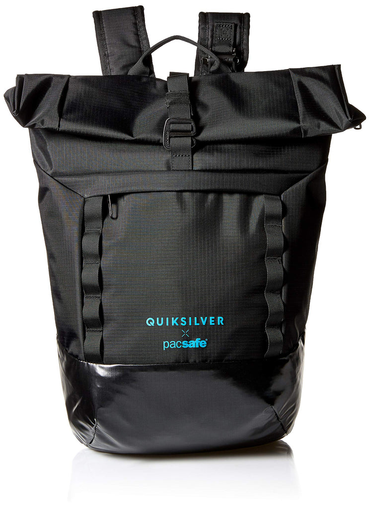 Kom langs om het te weten Afleiding Beg Quiksilver Men's PACSAFE X QS Dry Backpack, black, 1SZ– backpacks4less.com