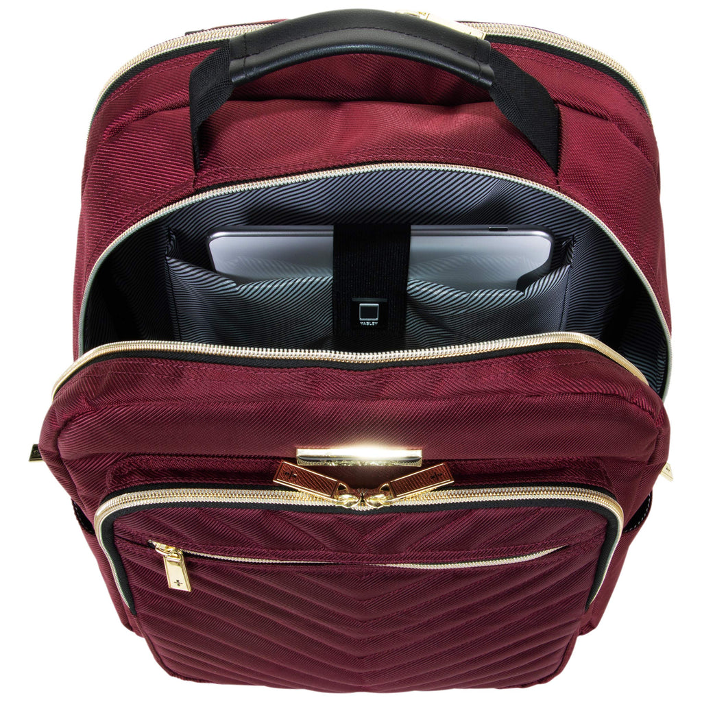 Kenneth Cole Reaction Women's Chelsea Chevron Quilted 15-Inch Laptop & –