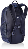 Under Armour Hustle 5.0 Team Backpack, (410) Midnight Navy/Midnight Navy/Metallic Silver, One Size Fits All