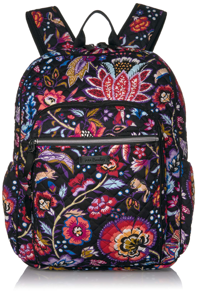 Vera Bradley Signature Cotton Campus, Foxwood - backpacks4less.com