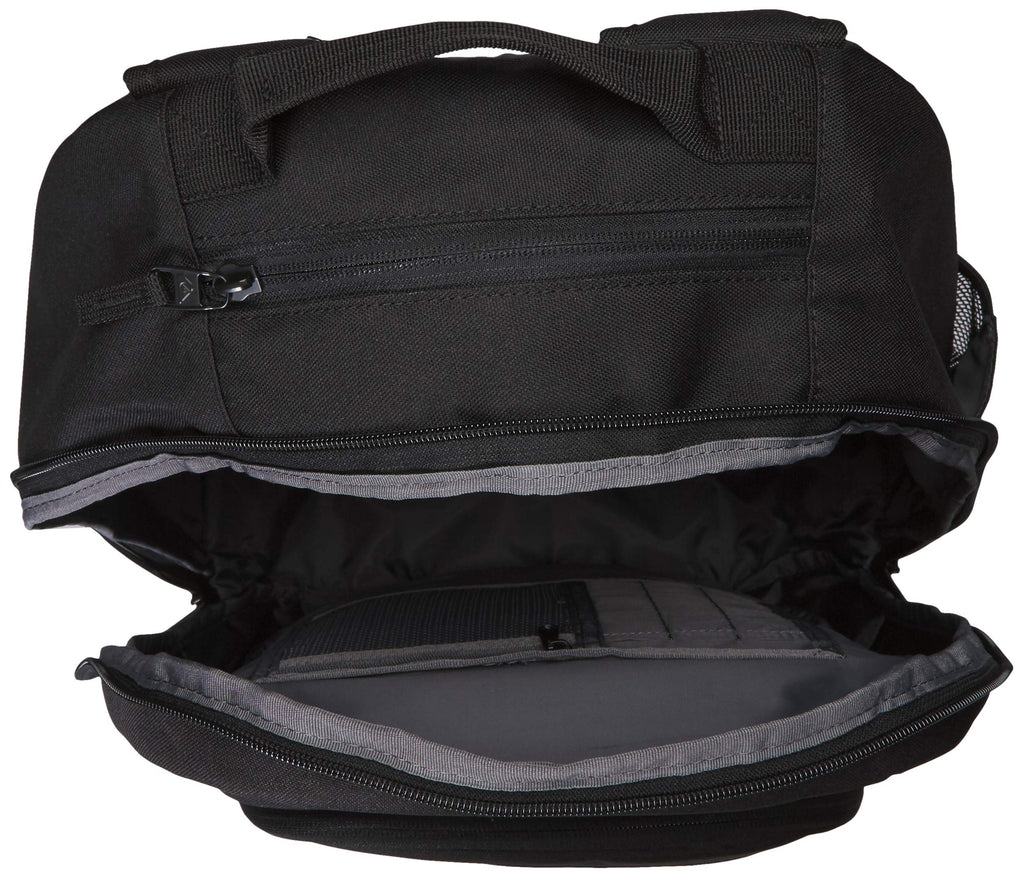 Quiksilver Men's SCHOOLIE Cooler II Backpack, black, 1SZ - backpacks4less.com