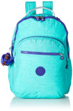 Seoul L Solid Laptop Backpack, Breezy Turquoise - backpacks4less.com