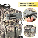 NOOLA Military Tactical Backpack Large Army Rucksack Assault Pack Molle Bag ACU - backpacks4less.com
