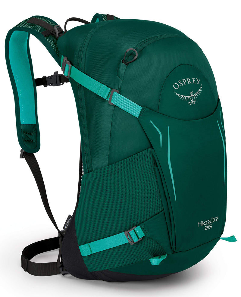 Osprey Packs Hikelite 26 Backpack, Aloe Green, One Size - backpacks4less.com