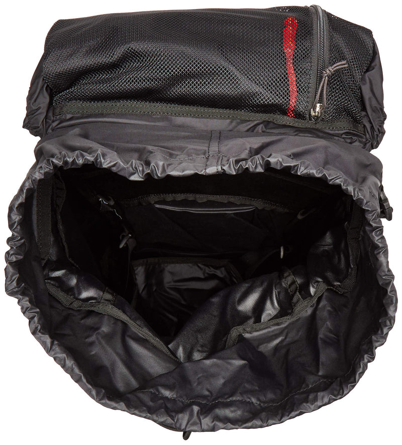 Osprey Packs Kestrel 38 Backpack, Black, Small/Medium - backpacks4less.com