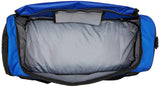 Nike Brasilia Training Medium Duffle Bag, Durable Nike Duffle Bag for Women & Men with Adjustable Strap, Game Royal/Black/White - backpacks4less.com