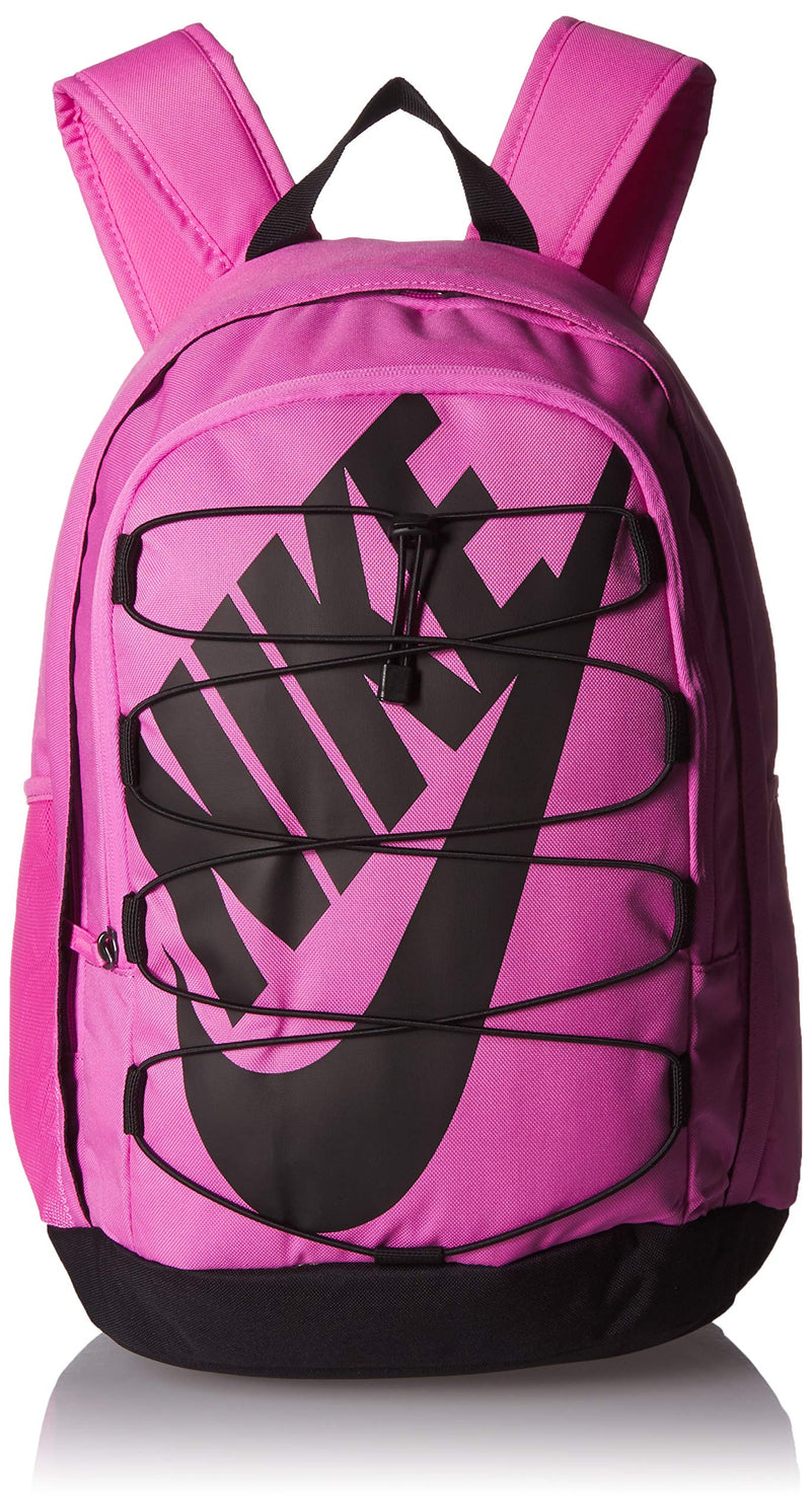 Nike Hayward 2.0 Backpack, Nike Backpack for Women and Men with Polyester Shell & Adjustable Straps,  China Rose/Black/Black - backpacks4less.com