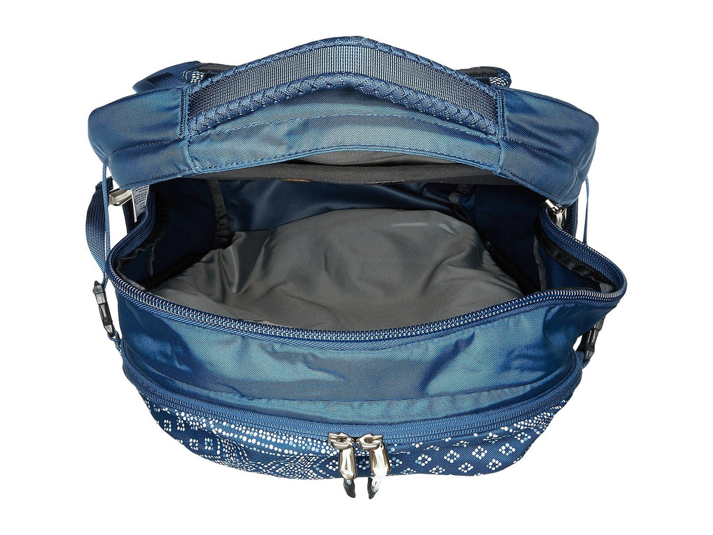 north face borealis backpack brook blue The North Face Women's Borealis Shady Blue Bandana Print/Shady Blue One Size