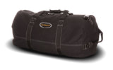 Ledmark Heavyweight Cotton Canvas Outback Duffle Bag, Giant 48" x 20", Black - backpacks4less.com