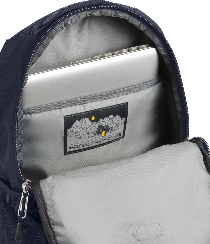 north face clear backpack The North Face Jester Backpack, Clear Lake Blue/Urban Navy, One Size