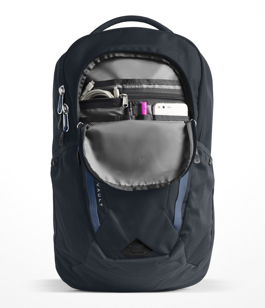 north face borealis backpack urban navy The North Face Vault Backpack - Shady Blue & Urban Navy
