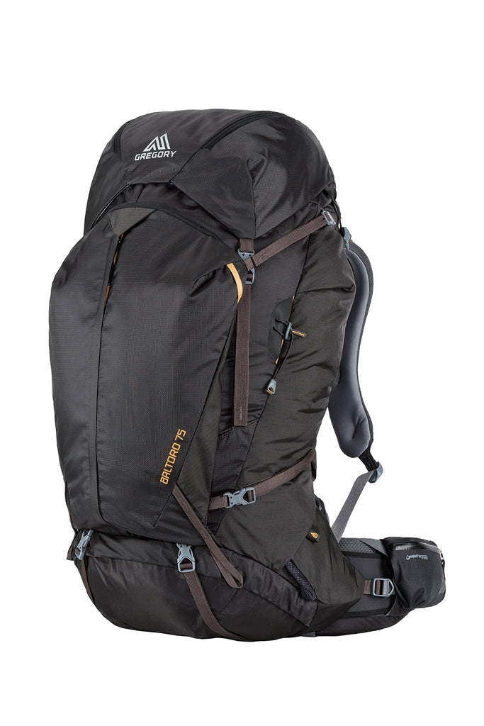 Gregory Mountain Products Baltoro 75 Liter Men's Backpack, Shadow Black, Small - backpacks4less.com