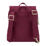 Travelon Anti-theft Signature Slim Backpack, Ruby - backpacks4less.com