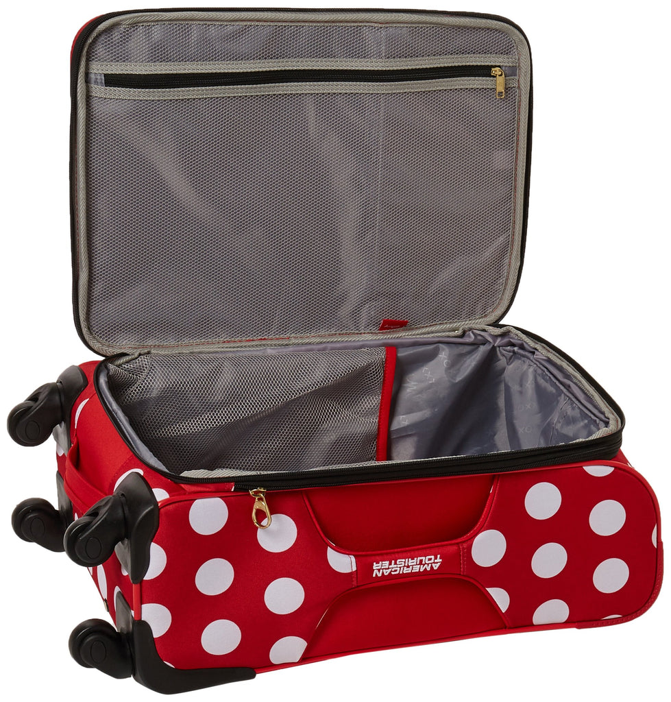 American Tourister 21 Inch, Minnie Mouse Polka Dot - backpacks4less.com