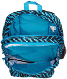 JanSport Big Student Classics Series Backpack - Mammoth Blue Wild At Heart - backpacks4less.com