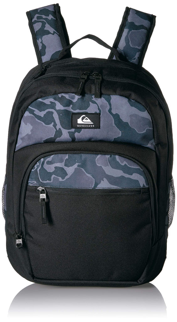 Quiksilver Men's SCHOOLIE Cooler II Backpack, camo Black, 1SZ
