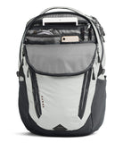 The North Face Women's Surge Backpack, Tin Grey Light Heather/Asphalt Grey - backpacks4less.com