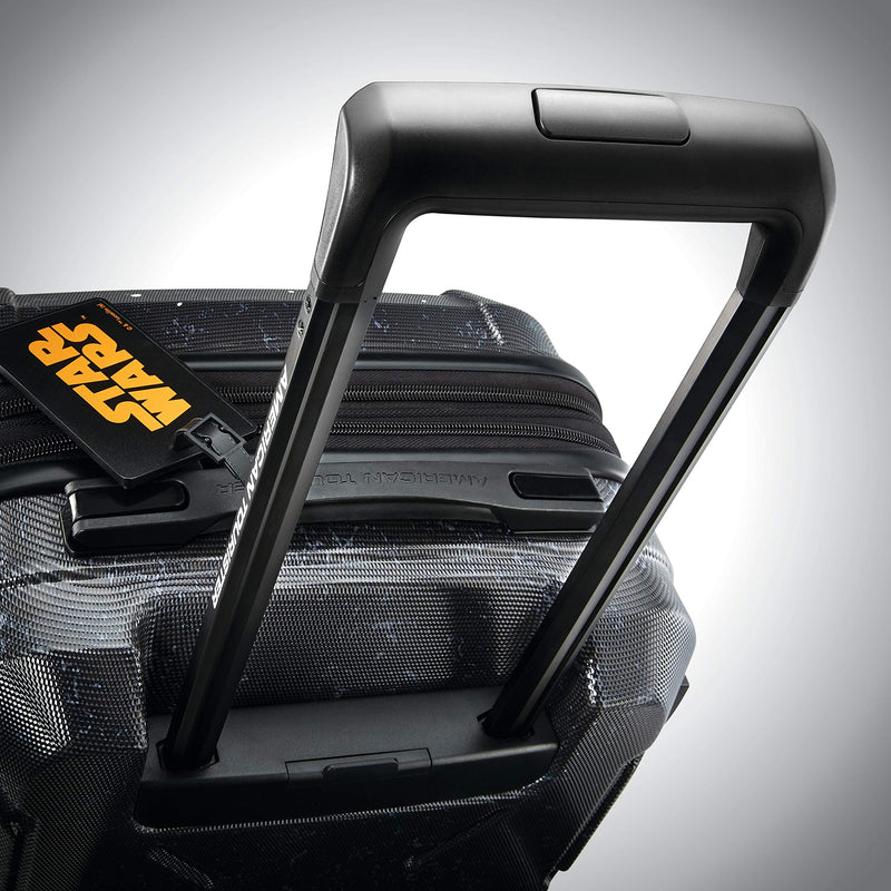 American Tourister Kids' Star Wars Falcon Perfect Packer 2pc Set (bkpk/20 Spinner Wheels, Black/Yellow - backpacks4less.com