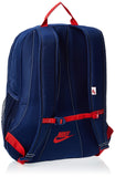 Nike Sportswear Hayward Futura Backpack for Men, Large Backpack with Durable Polyester Shell and Padded Shoulder Straps, Blue Void/University Red/University Red - backpacks4less.com