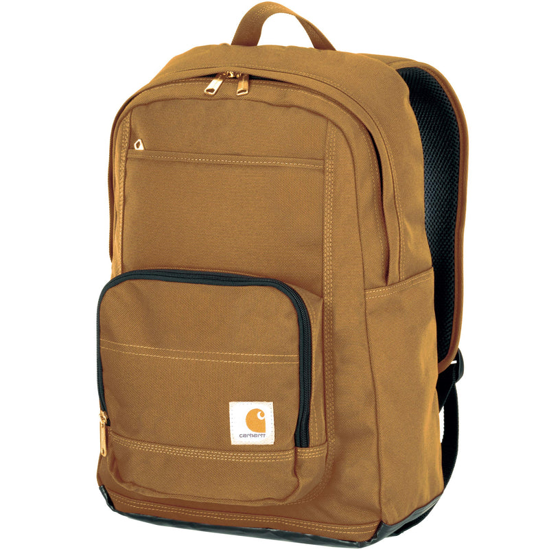 Carhartt Legacy Classic Work Backpack with Padded Laptop Sleeve, Carhartt Brown - backpacks4less.com