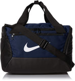 NIKE Brasilia X-Small Duffel - 9.0, Midnight Navy/Black/White, Misc